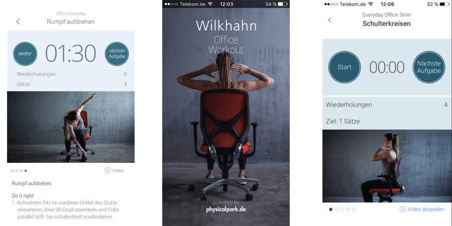 Wilkhahn office workout android apple